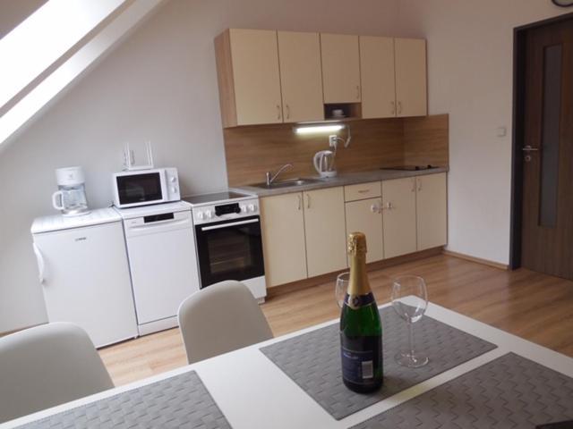 Apartman Kamenice Kamenice nad Lipou Exterior foto
